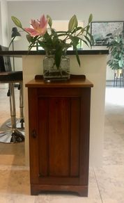 Edwardian bedside cabinet