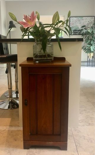 Edwardian bedside cabinet