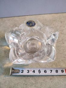 Small Bohamian Crystal Night Light Candl Holder.