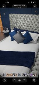 king size bed (frame only)