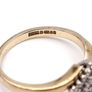 9 Ct Gold, Diamond Ring Image 2