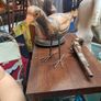 Vintage Hand Carved Wooden Bird Image 3