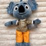 Sandaya Blue Koala Plush approx. 25 cm. Head a bit loose used Please see photos Image 2