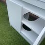White Vanity unit for Bathroom Basin Image 3