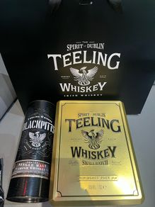 Teeling whiskey empty tin box brand new