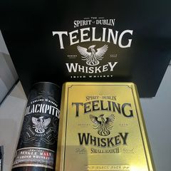 Teeling whiskey empty tin box brand new