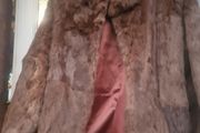 Vintage brown real fur ladies jacket (post incl)