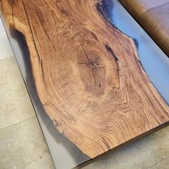 Epoxy coffee table