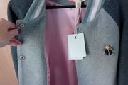 Ted Baker - WOOL Bomber Jacket - Size 1 UK 8 - Grey - BNWT RRP 270