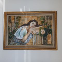 Framed Oil on canvas