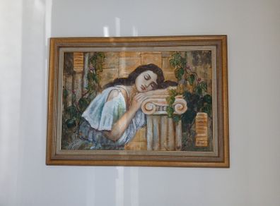Framed Oil on canvas