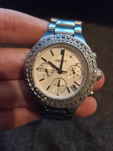Ladies DKNY Chambers collection Day Date Watch - Fully working