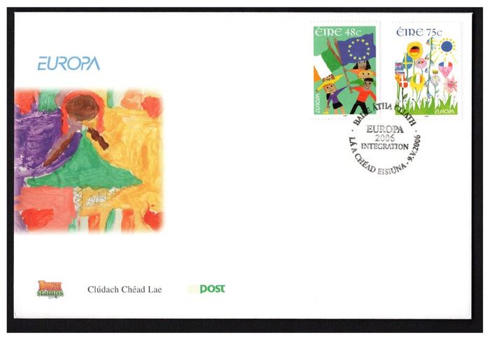 Collection 2006 Ireland Commemorative Stamps An Post First Day Cover (FDC). Collection of 25 covers.