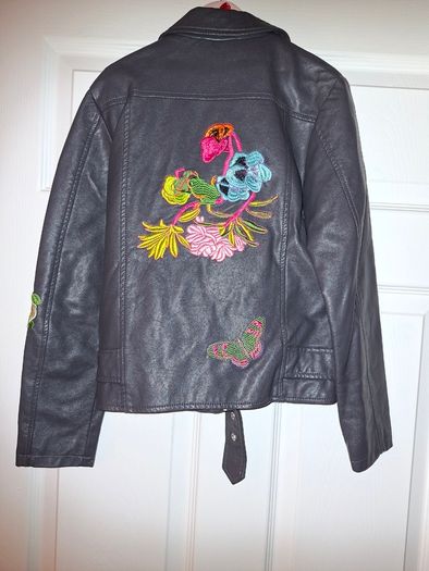 Stunning NEXT biker jacket, size 10 yo, like NEW condition
