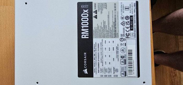 Corsair RM1000X Shift PSU