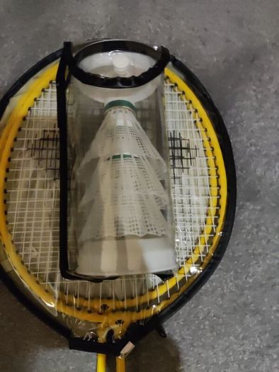 New Badminton set 2 rackets + New kids Kite