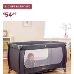 Miniuno travel cot 3 in 1