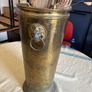 Vintage brass umbrella holder Image 2