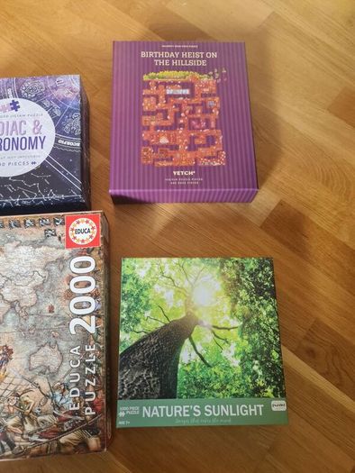 5 jigsaw puzzles