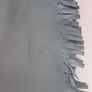 New throw grey fleece with design around edges Image 3