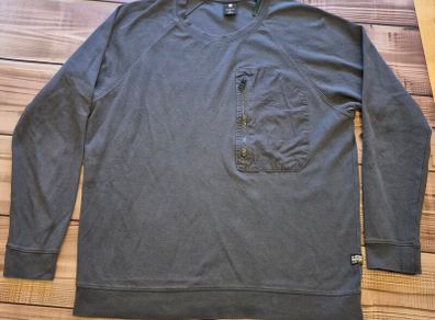 G-Star Raw Men's Lightweight Raglan Pocket Jumper Size Large