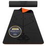 Non-Slip 6mm Thick TPE & Travel-friendly Yoga Mat - Perfect for Home & Gym Exercise Fitness & Pilates - With Laser Alignment Guides for Men & Women Image 4