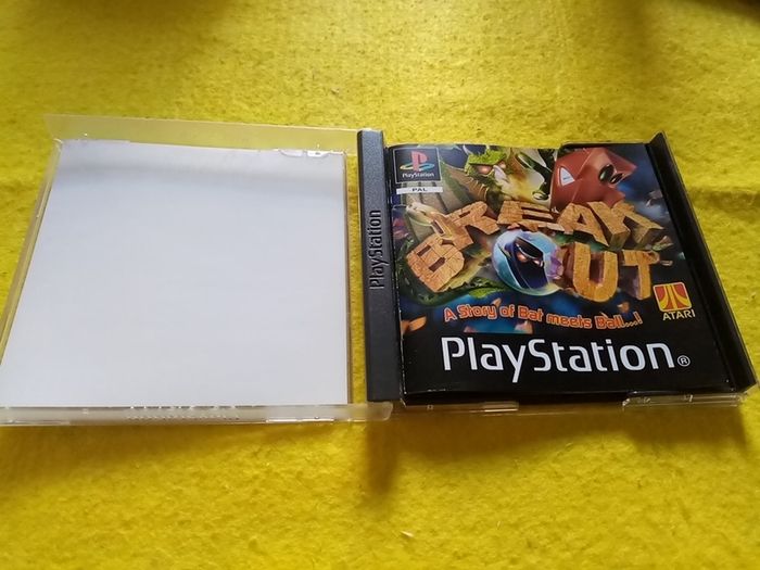 Break out PlayStation1 Ps1 PlayStation 2 ps2 games Original