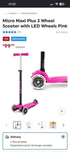 Micro maxi girls scooter