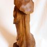 Madonna with Child, woodcarved in chestnut Image 3
