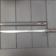 WW1 British 1907 Hooked quillion bayonet original North Lancashire regiment