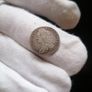 1758 Silver Sixpence Coin Image 6