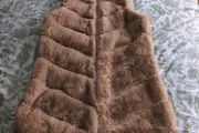 women's faux fur gilet