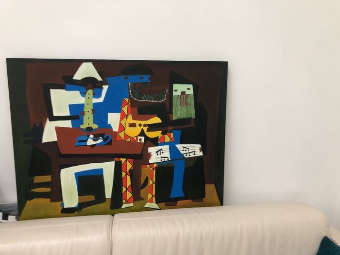 Canvas painting