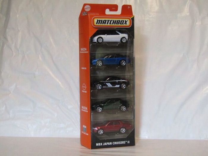 Matchbox Mattel Mbx Japan Cruisers 5 Pack Assortment Brand New Sealed