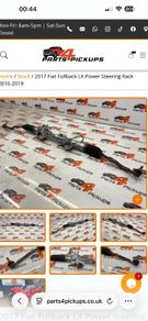 Fiat fullback/mitsubishi l200 steering rack