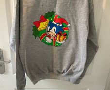 Sonic the Hedgehog Christmas jumper