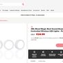 JML Mood Magic Beat Sound Responsive Remote Controlled Wireless Colour Changing LED lights - Pack Of 4 Image 9