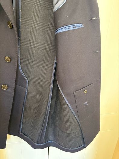 Hackett 100% wool overcoat 40R