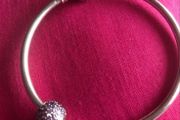 pandora bracelet and charm