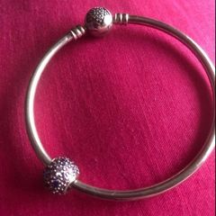 pandora bracelet and charm