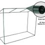 Greenhouse for Tomatoes, with Mesh and Window for Garden Cultivation Image 2