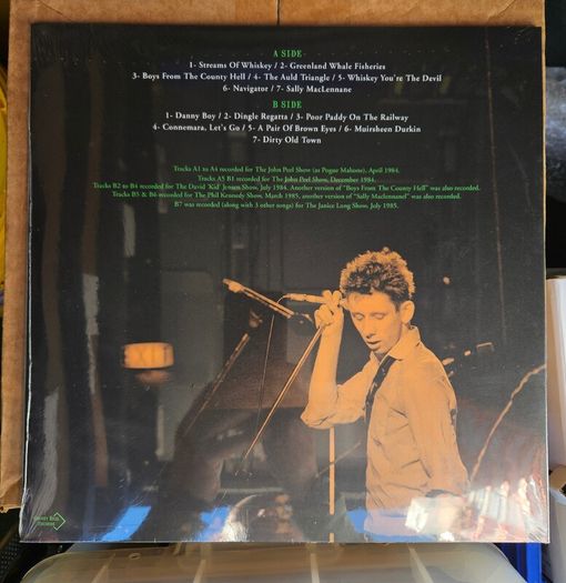The Pogues "Peel Sessions And More 84/85" Sealed Vinyl Album