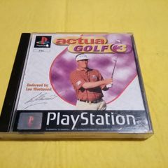 Actua Golf 3 PlayStation 1ps1 PlayStation 2 ps2 games Original