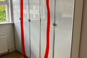 White cabinet