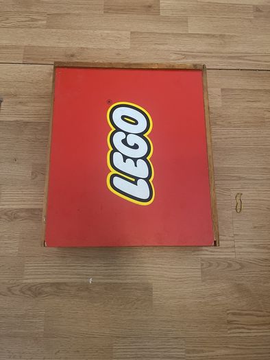 Vintage Lego box and Lego