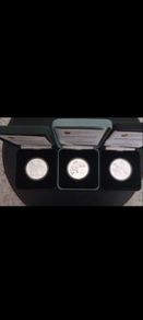 Full Set Irish Proof Silver Coins: 15 Euro coins: Salmon, Horse, Hound