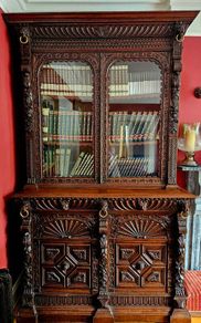 19th Century Bookcase x2