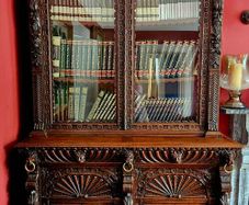 19th Century Bookcase x2