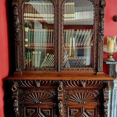 19th Century Bookcase x2