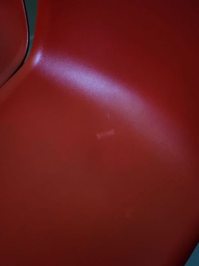 Red kitchen dining chairs
